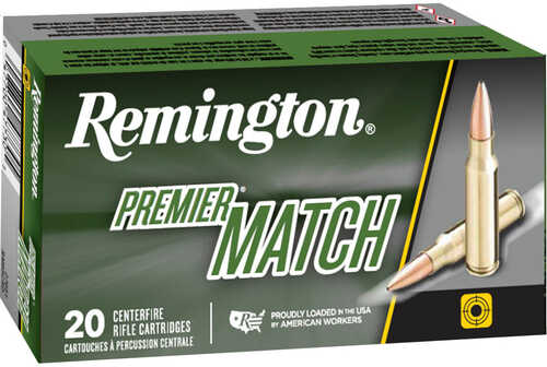 Remington Premier Match Centerfire Rifle Ammo 6.8 SPC 115 gr. Matchking BTHP 20 rd. Model: 27676