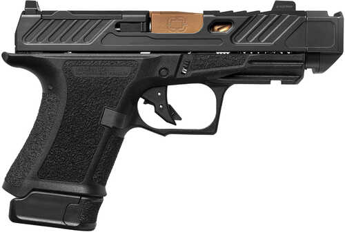 Shadow Systems CR920P Elite Slide Optic Pistol 9mm 3.41 in. Blk Frame Comped Bronze 10 rd & 13 rd Model: SS-4211