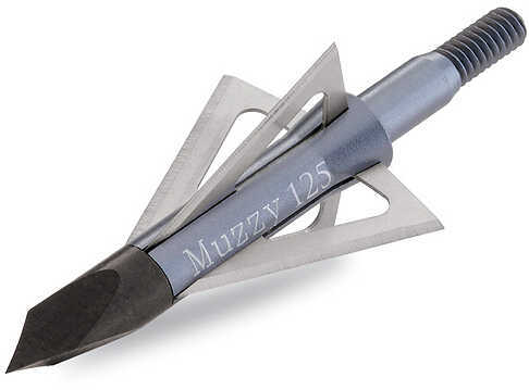 Muzzy Screw-In 4 Blade Broadheads BH 125 Gr. 6/Pk.