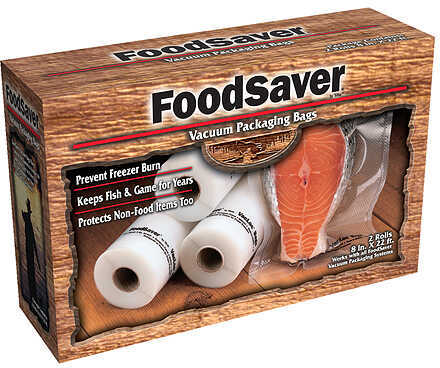 FoodSaver GameSaver Bag Rolls 8 in. x 20 ft. 2 pk. Model: FSGSBF0526-P00