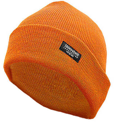 Hot Shot Insulated Cuff Cap 2-Ply Blaze Orange Model: 46-669-IO