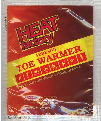 Heat Factory ADH Toe Warmer 2Pk 6HR