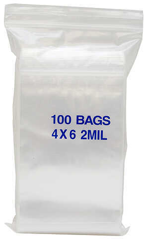 Plastic Bags 4x6 in. 100 pk. Model: ML46NC