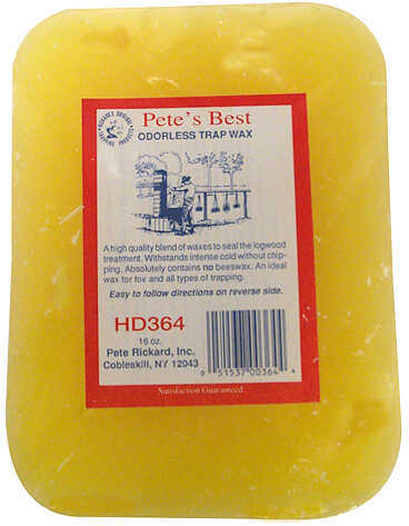 Rickards Pete's Best Trap Wax Yellow Odorless 1 lb. Model: HD364