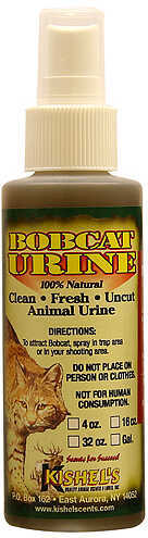 Kishels Bobcat Urine 4 oz. Model: UBC4