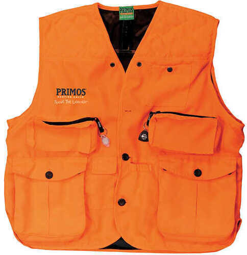 Primos 65703 Gunhunter's Hunting Vest Xl Blaze Orange