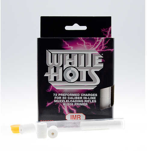 IMR Powder White Hots 50/50 Pellets - 72/ct