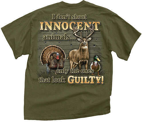 Buckwear Innocent Animals T-Shirt S/S Md Olive