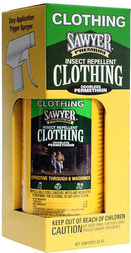 Sawyer Insect Repellent Gear/Clothing Permethrin 24oz. Model: SP657