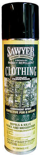 Sawyer Insect Repellent Gear/Clothing Permethrin 9 oz. Model: SP602