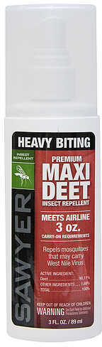 Sawyer Maxi-DEET Insect Repellent 3 oz. Model: SP713