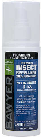 Sawyer INSECT Repellent PICARIDAN FISHERMANS Form 3Oz