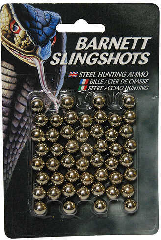Barnett Slingshot Ammunition .38 Cal. 50 pk. Model: 19205