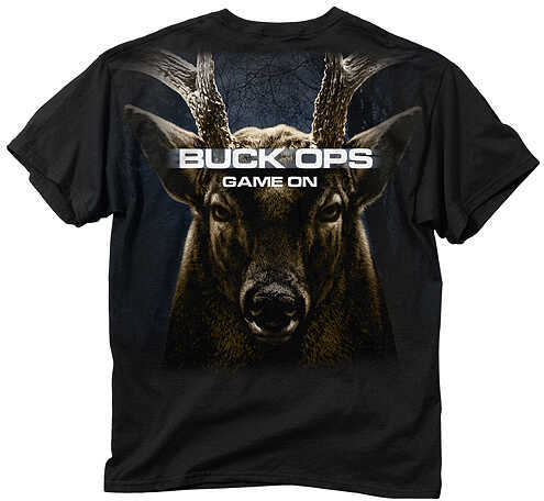 Buck Wear Ops T-Shirt Md S/S Black