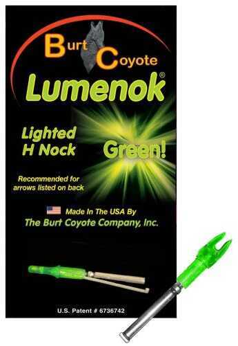 Lumenok Lighted Nock Green H 1 pk. Model: H1G