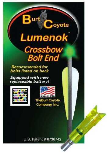 Lumenok Crossbow Nock Green Gold Tip Moon 3 pk. Model: GTC3G
