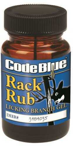Code Blue Game Scent Rack Rub Gel, 2 Ounce Jar