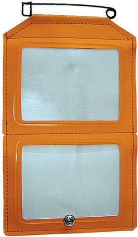 HME Dual License Holder Non-Glare Window Orange