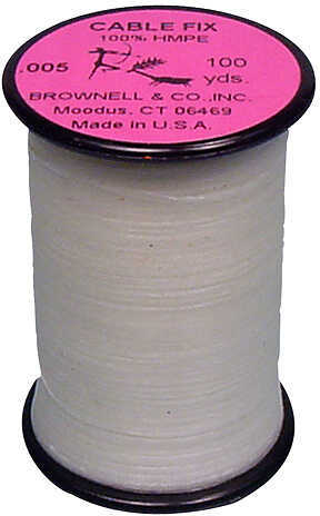 Brownell Cable Fix White .005 100 yds. Model: FA-TDNA-CBF-JI