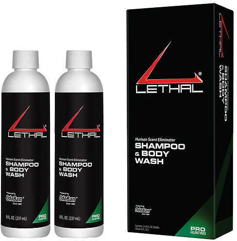 Lethal Shampoo & Body Wash 2-8Oz. Bottles