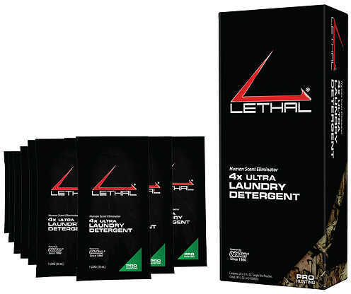Lethal 4X Ultra Laundry Detergent Pouches 1Oz. 24/Pk