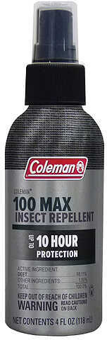 Coleman 100 Max DEET Insect Repellent 4 oz. Model: 7434