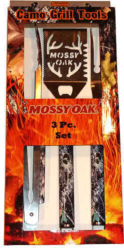 Havercamp Grill Tool Set 3pc Mossy Oak Break Up Model: 84650