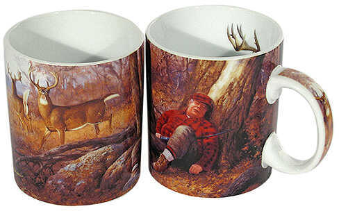 Reflective Art Porcelain Coffee Mug - Snooze You Lose 16Oz.