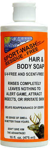 Atsko Sport Wash Hair/Body Soap 16 oz. Model: 1345B