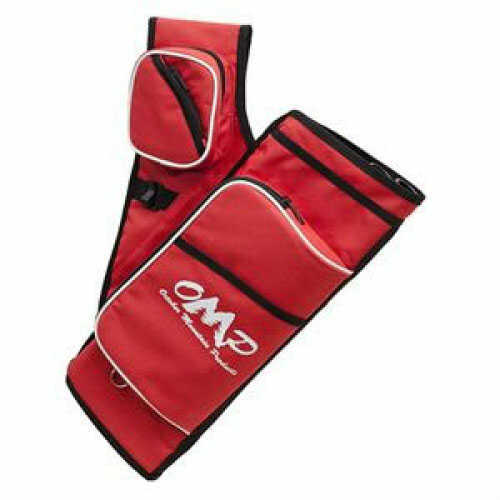 October Mountain Hip Quiver Pro Red 5 Tube RH Model: 60880