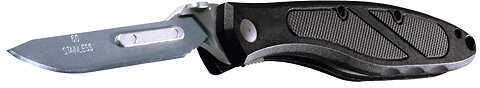 Havalon Piranta Z Folding Skinning Knife 2 3/4" Blades W/12 60XT Black