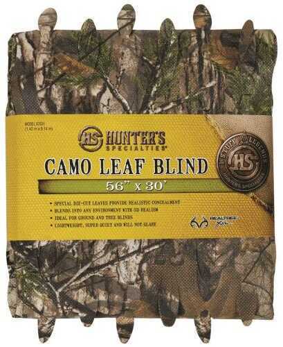 Hunters Specialties 07331 Camo Leaf Blind Realtree Xtra Spun-Bonded Polyester 56" X 30'