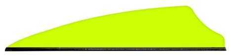 Q2i Fusion X-II Vanes Neon Yellow 2.1 in. 100 pk. Model: Q2i5046