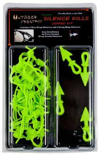 Outdoor Prostaff Combo Pack Wire Wrap and String Bling Green Model: OP32