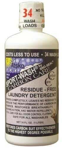 Atsko Sport-Wash Carbon Care Laundry Detergent 1 L Model: 1338CR