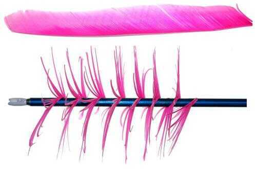 Trueflight Spiral Wrap Flu-Flu Feathers Pink RW 100 pk. Model: 17002