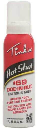 Tinks Hot Shot #69 Doe-In-Rut Estrous Mist 3 oz. Model: W5310
