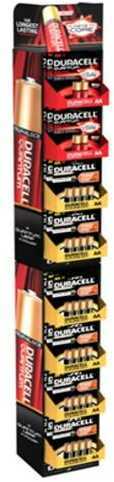 Duracell Battery Display AA Cubby Strip 4 pk. Model: 00041333029863