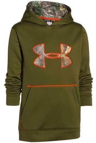 Under Armour Youth Storm Caliber Hoodie Greenhead Small Model: 1265756-374-SM