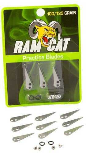 Ramcat Broadhead Practice Blades 100/125gr. 9pk Model: R4004
