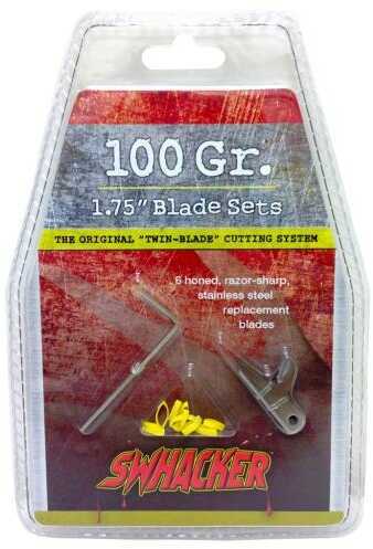 Swhacker Replacement Blades 2 100 gr. 1.75 in. 6 pk. Model: SWH00203