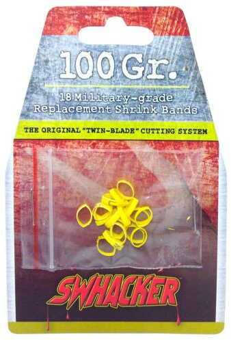 Swhacker Replacement Bands 2 Blade 100 gr. 18 pk. Model: SWH00205