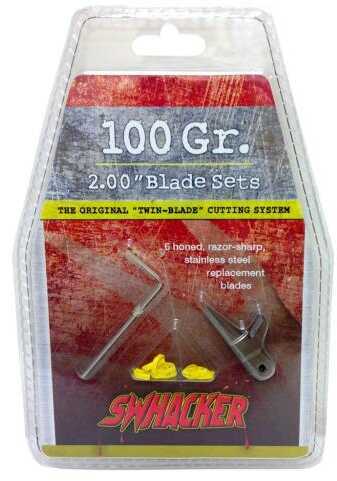 Swhacker Replacement Blades 2 100 gr. in. 6 pk. Model: SWH00208