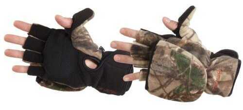 Manzella Bowhunter Gloves Convertible RealtreeXtra Large Model: H012M-L-RX1