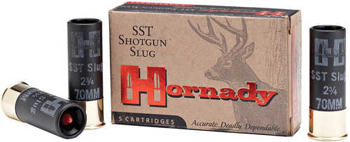 Hornady Custom Lite FTX Load 12 Gauge 2.75 in. 300 gr. Slug Shot 5 rd. Model: 86230