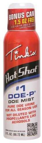 Tinks Hot Shot 1 Doe-P Mist Non Estrous 3 oz. Model: W5312