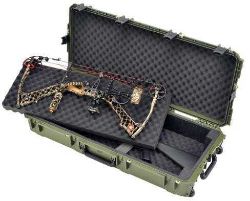 SKB iSeries Double Bow/Rifle Case Green 42" Model: 3I-4217-DB-M