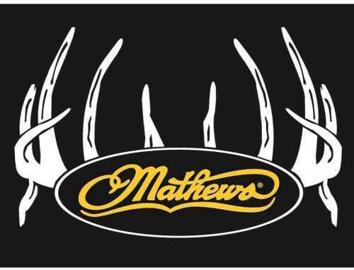 DWD Mathews Decal White Antlers Only Model: 2015E