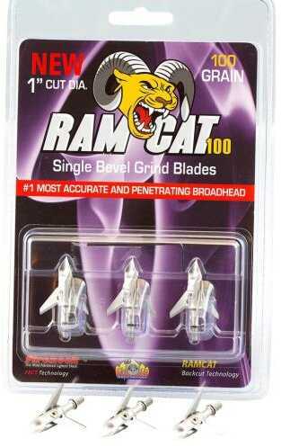 Ramcat Single Bevel Broadhead 100 gr. 3.pk. Model: R1005