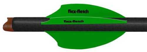 Flex Fletch Silent Knight 200 Flo Green 2 in. 36 pk. Model: SK-200-FG